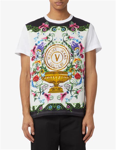 versace jeans couture maglietta|versace couture jeans.